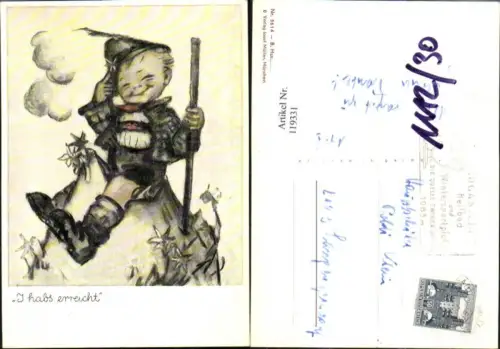 119331,Hummel B 5614 pub Josef Müller München I habs erreicht Bergsteigerbub