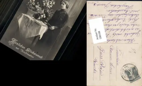 598108,Konfirmation Mädchen Buch Bibel pub EAS 4103euro6