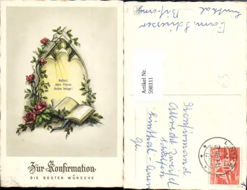 598111,Konfirmation bibel