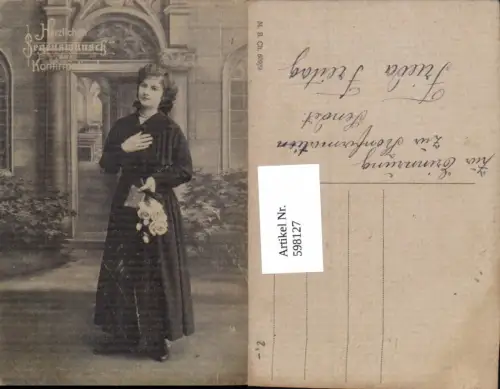 598127,Konfirmation Mädchen Bibel