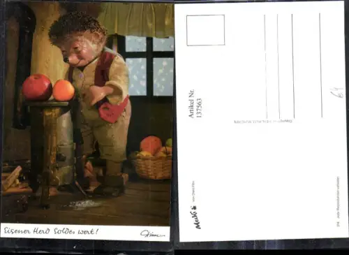 137563,Mecki Igel 314 Äpfel a. Ofen Eigener Herd goldes wert