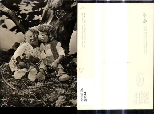 289844,Mecki 10 Igel Paar Umarmung unter Baum Sag Du zu mir pub Diehl Film