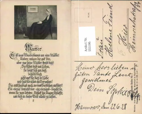 555196,Muttertag Mutter
