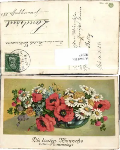 82027,Namenstag Blumen Gänseblümchen gel Landshut