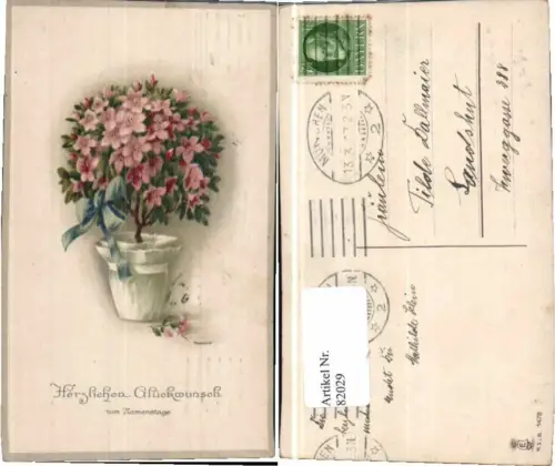 82029,Namenstag Blumen Blumestock M.S.i.B 1478