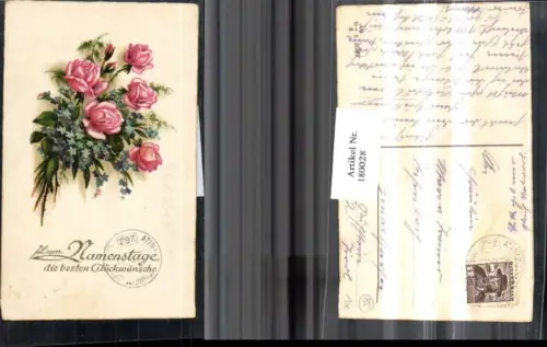 180028,Namenstag Blumenstrauß Blumen Rosen