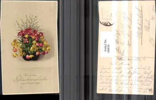 180038,Namenstag Blumen Blumenstock Zweige