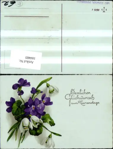 184405,Namenstag Blumen Schneeglöckchen