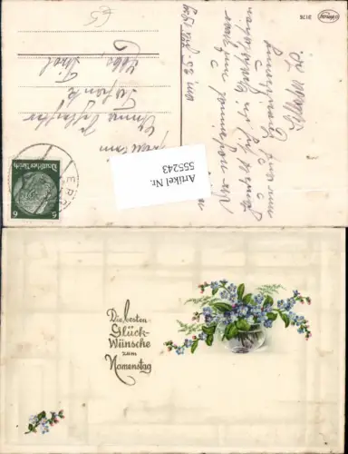 555243,Namenstag Veilchen Blumen Stp. Ebbs b. Kufstein