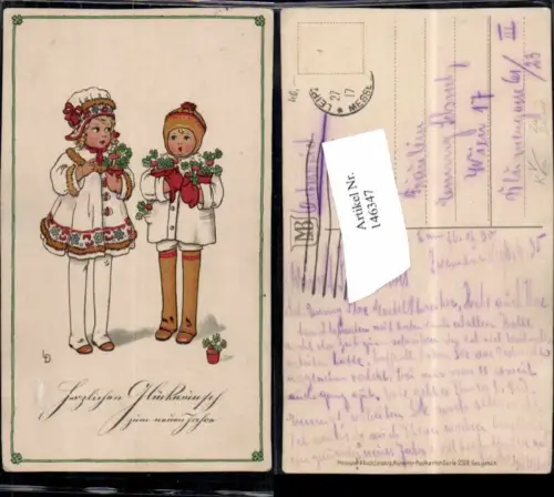 146347,Neujahr Lia Döring signiert Kinder Meissner e Buch 2318