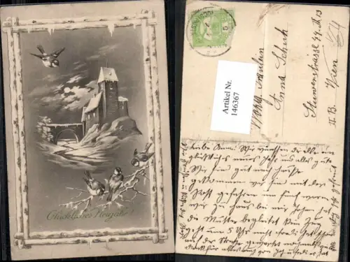 146367,Neujahr Vogel Vögel pub HWB 142