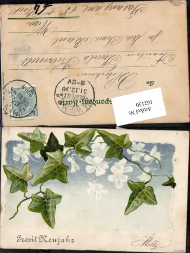 162150,Neujahr Blume Blatt Litho Blätter