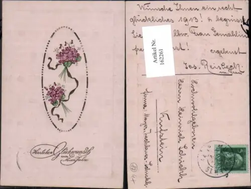 162261,Neujahr Blumen Veilchen