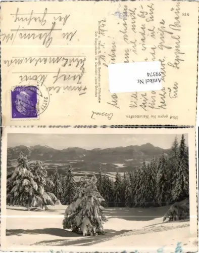 59374,Fotokarte b. Ossiach Ossiachersee 1943