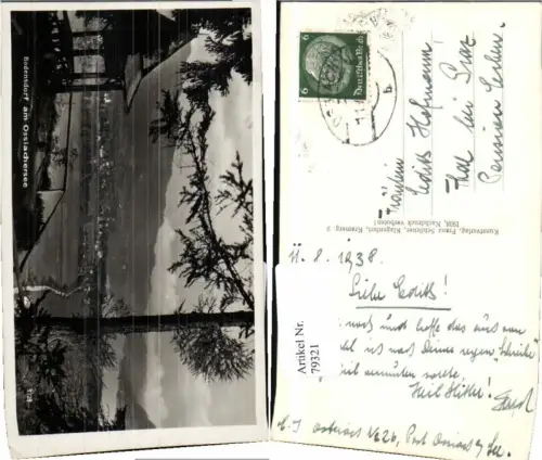 79321,Bodensdorf am Ossiachersee n. Thal Graz 1938