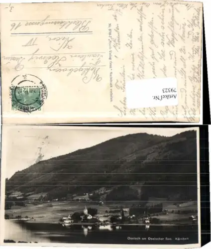 79323,Ossiach am Ossiachersee Totale zum Ort 1934