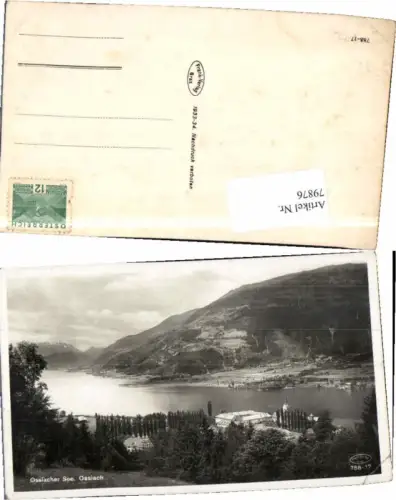 79876,Ossiachersee m. Ossiach 1933