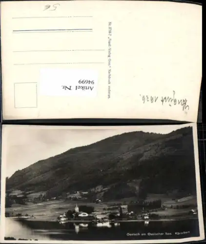 94699,Ossiach am Ossiachersee 1925
