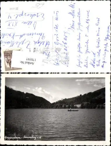 170597,Goggauersee Steuerberg b. Feldkirchen Ruderboot Boot
