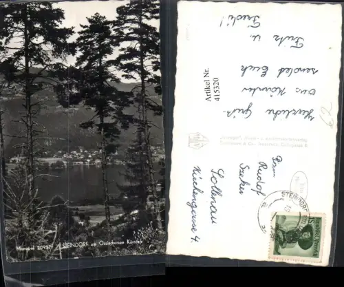 415320,Blick auf Steindorf am Ossiachersee Teilansicht