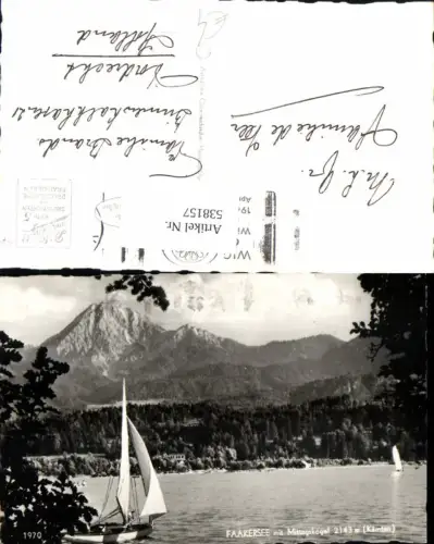 538157,Faakersee Faak am See Segelboot