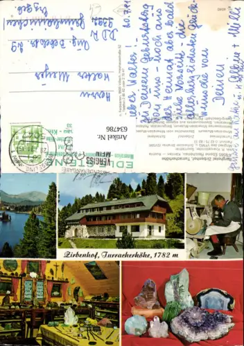 634786,Mehrbild Ak Reichenau Kärnten Berghotel Zirbenhof Turracherhöhe