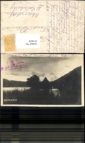 671859,Foto Ak Ossiachersee Bodensdorf Steindorf am Ossiacher pub Fritz Dostler