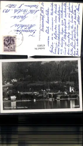 672853,Foto Ak Bodensdorf a. Ossiacher See