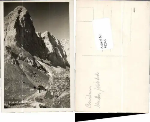 59246,Seekopf Pichlhütte Wolayersee Mauthen Birnbaum