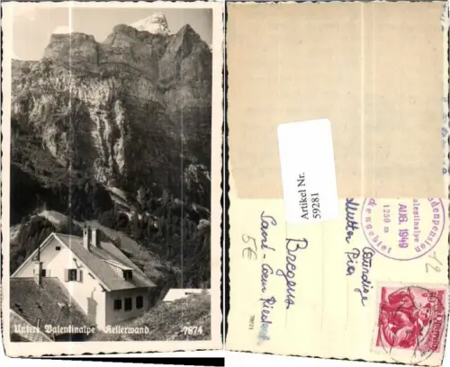 59281,Untere Valentinalpe Mauthen Hermagor Kötschach
