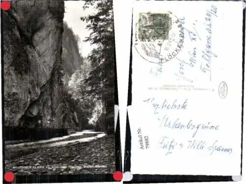 79882,Mauthner Klamm b. Mauthen Gailtal Kötschach