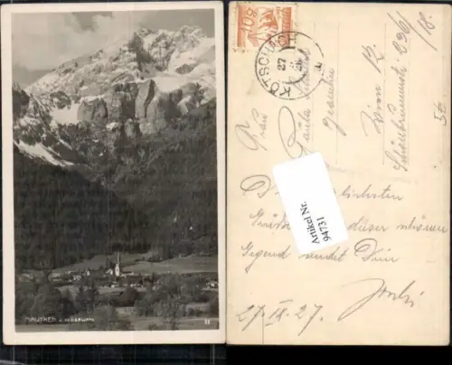 94731,Mauthen Kötschach m. Kellerwand