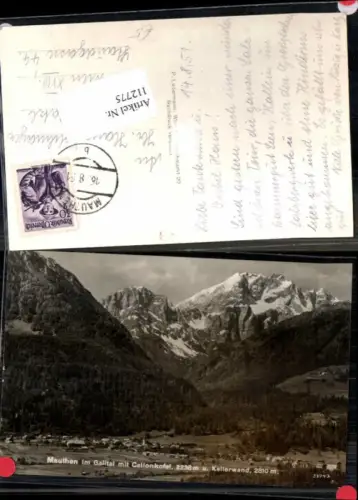 112775,Mauthen Kötschach im Gailtal 1951