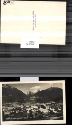 170481,Kötschach Mauthen Totale