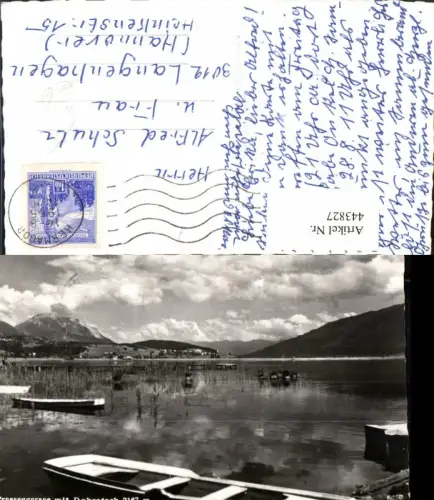 443827,Presseggersee See b. Hermagor m. Dobratsch