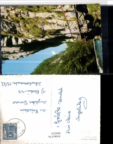 466234,Mauthner-Klamm b. Mauthen Partie Felswand