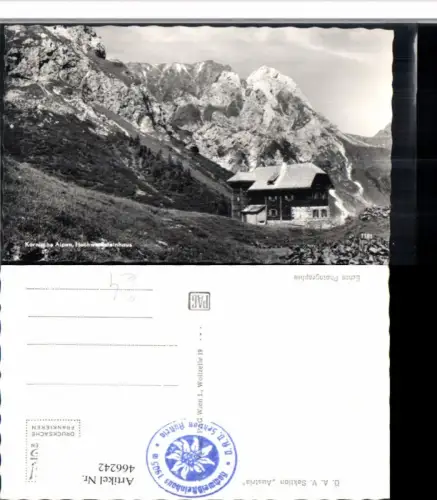 466242,Hochweißsteinhaus Berghütte b. St. Lorenzen Bergkulisse