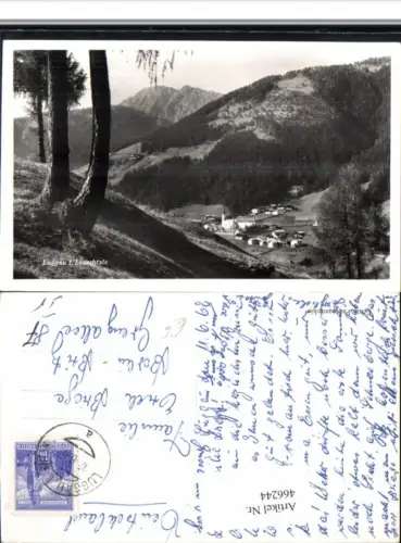 466244,Luggau im Lesachtal Totale Bergkulisse