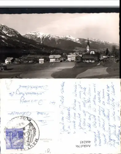 466245,St. Jakob im Lesachtal Totale Bergkulisse