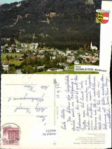 466253,Weißbriach b. Gitschtal Totale m. Haus Sonnleiten