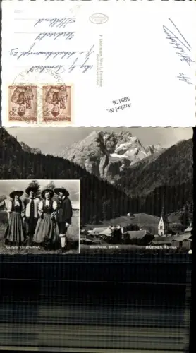 589156,Kötschach Mauthen im Gailtal Gailtaler Volkstrachten Trachten