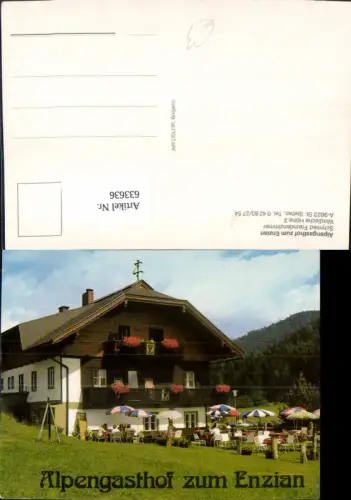 633636,St Stefan im Gailtal Alpengasthof zum Enzian
