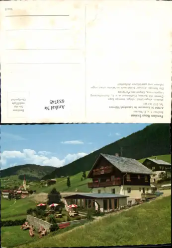 633745,St Lorenzen i. Lesachtal Pension Haus Enzian