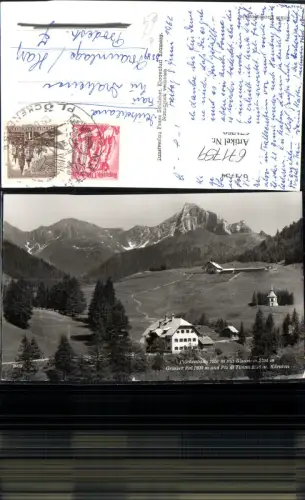 671759,Kötschach-Mauthen Plöckenhaus m. Blaustein Gr. Pal u. Piz di Timau