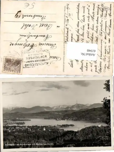 61940,Pörtschach am Wörthersee Leonstein Ruine Schilcher 1833