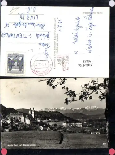 150863,Maria Saal m. Karawanken 1965 Ansicht