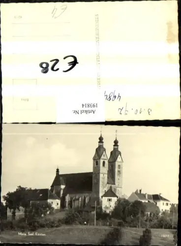 193814,Maria Saal Wallfahrtsort Kirche Marienkirche