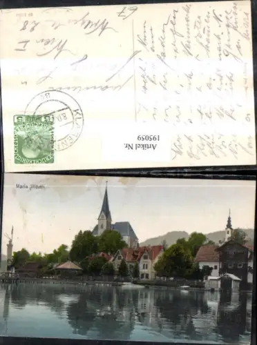 195059,Maria Wörth Teilansicht Kirche