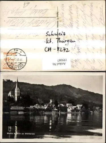195087,Maria Wörth Totale am Wörthersee Kirche