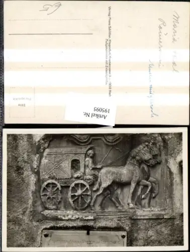 195095,Maira Saal Römerstein Fräulein Anna v. Dreeb Pferdekutsche Kutsche